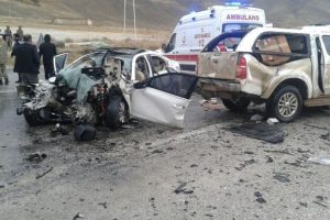 Feci kaza: 5 &ouml;l&uuml;, 3 yaralı