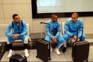 İtalyan Napoli ekibi İstanbul'a geldi