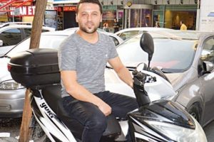 Tekeri d&ouml;nmeden cezası geldi