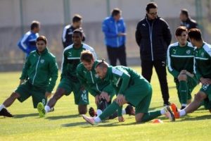 Bursaspor'da Kardemir Karab&uuml;kspor ma&ccedil;ı hazırlıkları