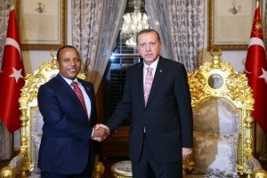 Cumhurbaşkanı Erdoğan, Trovoada'yı kabul etti