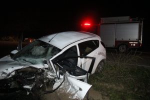 Bursa'da feci kaza, 1 &ouml;l&uuml; 2 yaralı