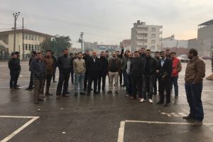 Bursa'da HDP'liler basın a&ccedil;ıklaması yaptı!