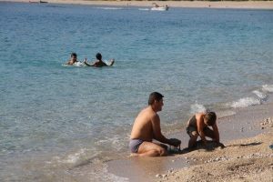 &Ouml;l&uuml;deniz'de kasım ayında deniz keyfi