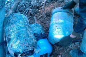 Tunceli'de 250 kilogram patlayıcı imha edildi