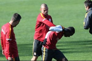 Galatasaray derbiye sıkı hazırlanıyor