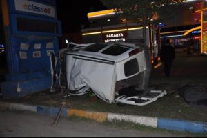 Akyazı'da kaza: 1 yaralı