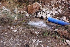 PKK, İskenderun'da i&ccedil;me suyu hattını patlattı