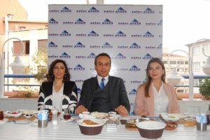 Onur Sapmaz Bursalı basın mensuplarıyla buluştu