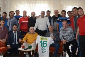 Bursaspor'dan Hasan Bora'ya vefa ziyareti