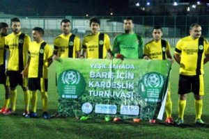 Kilis'te 'Yeşil sahada barış i&ccedil;in kardeşlik' turnuvası