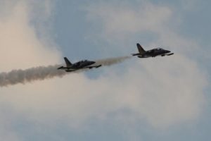 ABD'de iki savaş u&ccedil;ağı havada &ccedil;arpıştı