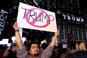 ABD'de Trump karşıtı g&ouml;steriler d&uuml;zenlendi