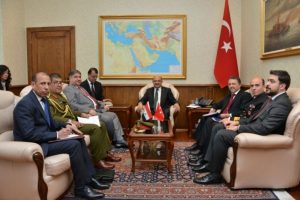 Fikri Işık Irak'ın Ankara B&uuml;y&uuml;kel&ccedil;isiyle g&ouml;r&uuml;şt&uuml;