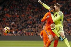 Hollanda ma&ccedil;ında hafızasını kaybetti