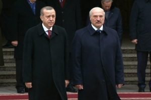 Cumhurbaşkanı Erdoğan resmi t&ouml;renle karşılandı