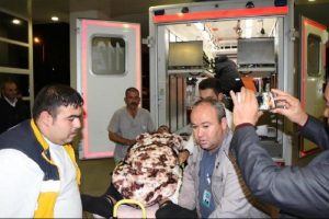 Kerk&uuml;k'te DEAŞ saldırısında yaralanan bir kişi, Kırıkkale'ye getirildi