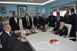 Fener Rum Patriği Patrick Bartholomeos Bursa'da