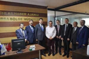 Demokrat Parti Genel Başkanı Bursa'da esnaf ve iş&ccedil;i temsilcileriyle buluştu