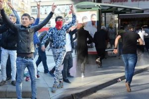 İstanbul Şişli'de hareketli dakikalar