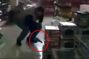 Kuru sıkı silahla fare avladı