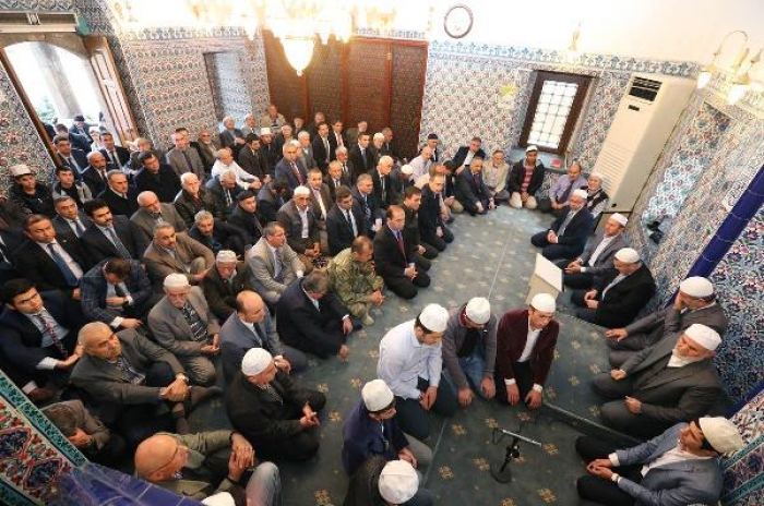 Şehit Kaymakam Safit&uuml;rk i&ccedil;in Amasya'da mevlit okutuldu