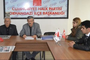 Bursa Orhangazi CHP il&ccedil;e y&ouml;netimi istifa etti