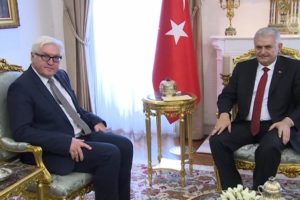 Başbakan Yıldırım Almanya Dışişleri Bakanını kabul etti