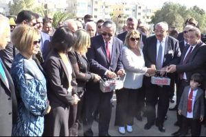 Cumhurbaşkanı Denktaş'ın anıt mezarının temeli atıldı