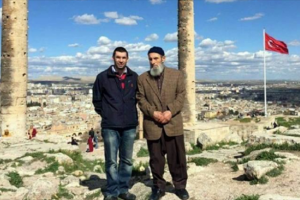 Şehit kaymakamın babasıyla son fotoğrafı