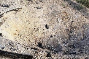 Derik'te PKK'lıların yola tuzakladığı patlayıcı imha edildi