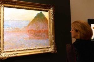 Monet'nin eseri rekor fiyata satıldı