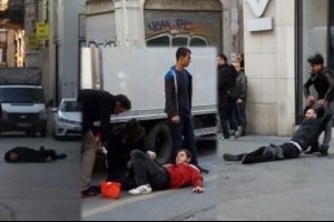 İstiklal Caddesi'ndeki &ccedil;atışmadan barda hesap kavgası &ccedil;ıktı