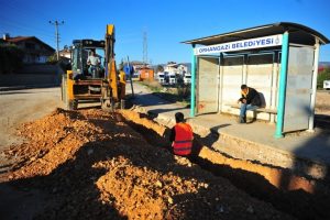 Bursa Orhangazi'de &Ouml;rnekk&ouml;y'e doğalgaz