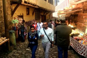 Bursa'da Cumalıkızık'a turist akını