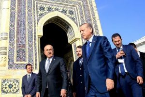 Cumhurbaşkanı Erdoğan'ın ziyareti &Ouml;zbekistan basınında geniş yer buldu