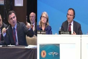 Bozdağ NATO toplantısında HDP'li vekille tartıştı