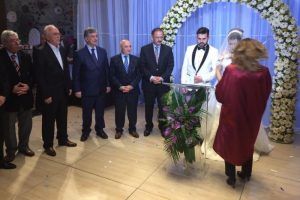 Bakan &Ouml;zhaseki nikah şahitliği yaptı