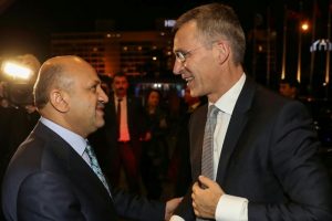 NATO Genel Sekreteri Stoltenberg ile g&ouml;r&uuml;şt&uuml;