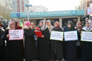 Bursa'da Burulaş'ın ulaşıma yaptığı zamma tepki