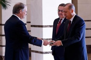 Cumhurbaşkanı Erdoğan AB T&uuml;rkiye Delegasyonu Başkan Berger'i kabul etti