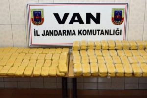Van'da 8 milyarlık uyuşturucu ele ge&ccedil;irildi