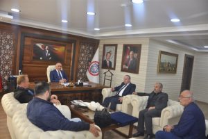 Bursa Trabzonlular Dernekleri Federasyonu'ndan &Ccedil;ağlayan'a ziyaret