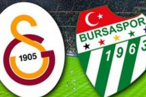 Galatasaray ile Bursaspor 95. kez karşı karşıya gelecek