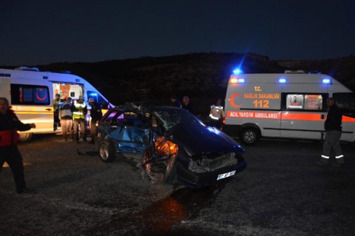 Besni'de kaza: 9 yaralı