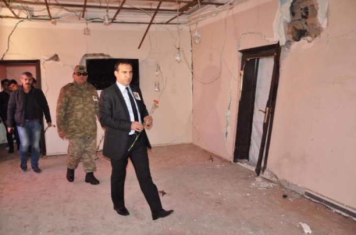 &Ouml;ğretmenler g&uuml;n&uuml;nde şehit kaymakam unutulmadı