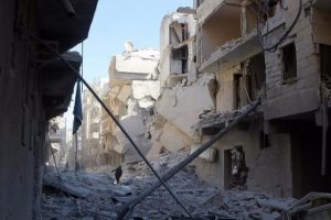 Halep'te yerleşim yerlerine saldırı