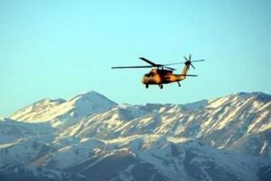 Tunceli'de ter&ouml;ristlere hava destekli operasyon