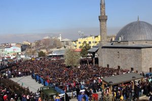 Erzurum'da binler, şehidini uğurladı