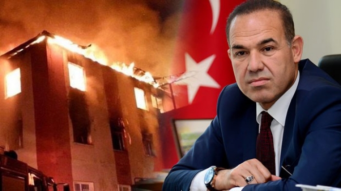 Adana Belediye Başkanı 'yangın' sorusuna kızdı